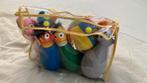 Sesamstraat kegelspel, Kinderen en Baby's, Speelgoed | Babyspeelgoed, Ophalen, Gebruikt, Overige typen