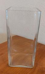 Een hele Mooie kwaliteit grote stevige accu Glazen Vaas, Huis en Inrichting, Ophalen, Zo goed als nieuw, Glas