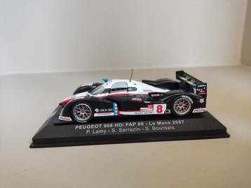 Peugeot 908 HDI FAP #8 2007 Modelauto 1:43 beschikbaar voor biedingen