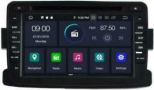 Navigatie Dacia Logan 2014 Android 13 64gb apple carplay, Auto diversen, Autoradio's, Nieuw, Ophalen of Verzenden