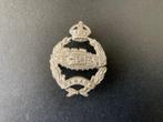 Canadian officer tankbadge voor zwarte baret, Verzenden, Landmacht, Nederland, Embleem of Badge
