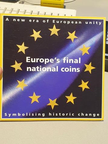 Europe's finale national coins (K3) beschikbaar voor biedingen
