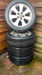 Nette 17” Velgen met versleten banden, Auto-onderdelen, Ophalen, 18 inch, 245 mm, Winterbanden