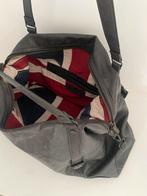 Timothy Oulton | black leather weekender bag, Ophalen of Verzenden, Zo goed als nieuw, Zwart, Minder dan 35 cm