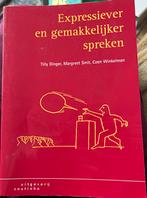 C. Winkelman - Expressiever en gemakkelijker spreken, Ophalen, C. Winkelman; M. Smit; Tilly Dinger, Sociale wetenschap, Zo goed als nieuw