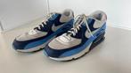 Nike Air Max 90, maat 46, wit / lichtblauw/ donkerblauw, Wit, Nike, Ophalen of Verzenden, Sneakers of Gympen
