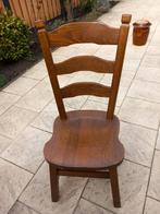 Eiken stoel, Ophalen, Bruin, Eén