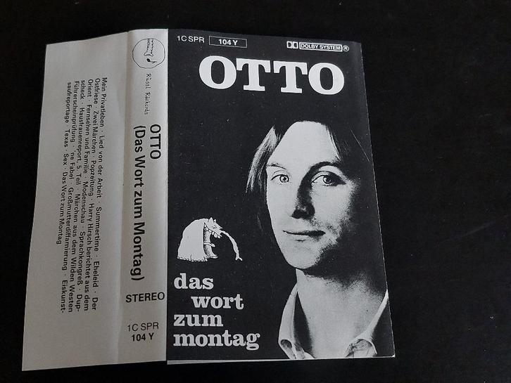 OTTO - DAS WORT ZUM MONTAG (MC), Cd's en Dvd's, Cassettebandjes, Zo goed als nieuw, Origineel, Humor en Cabaret, 1 bandje, Ophalen of Verzenden