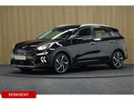 Kia Niro 1.6 GDi Hybrid DynamicLine | Adaptive-cruise | Appl, Met garantie (alle), Leder en Stof, Zwart, Origineel Nederlands