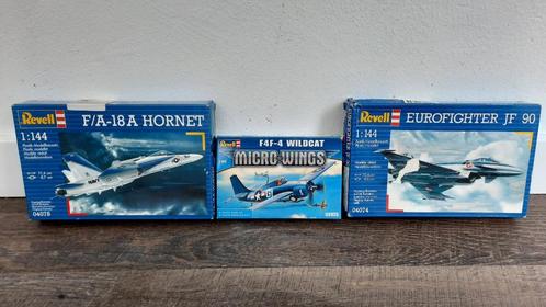 Partij van 3 Revell 1:144 Modelbouw Vliegtuigen, Hobby en Vrije tijd, Modelbouw | Vliegtuigen en Helikopters, Nieuw, Vliegtuig