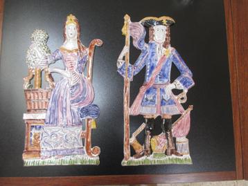 Aardewerk plaquettes  INFO GEVRAAGD beschikbaar voor biedingen