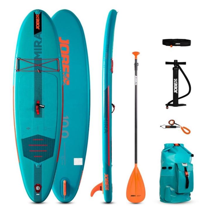 Jobe Mira SUP (5 jr garantie) teal 10.0 set kompleet stardup, Watersport en Boten, Accessoires en Onderhoud, Nieuw, Ophalen of Verzenden