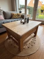 Grenen salontafel, Huis en Inrichting, Ophalen, 100 tot 150 cm, 50 tot 100 cm, Zo goed als nieuw