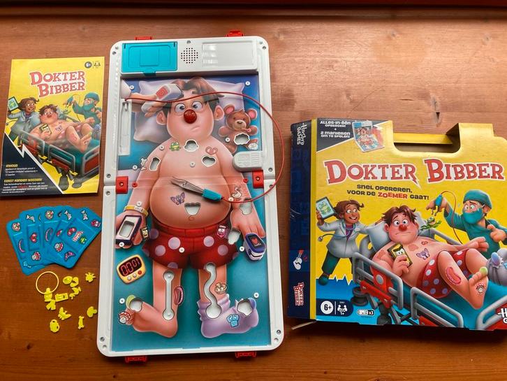 Dr. Bibber gezelschapsspel - NIEUW!, Hobby en Vrije tijd, Gezelschapsspellen | Bordspellen, Nieuw, Vijf spelers of meer, Ophalen of Verzenden
