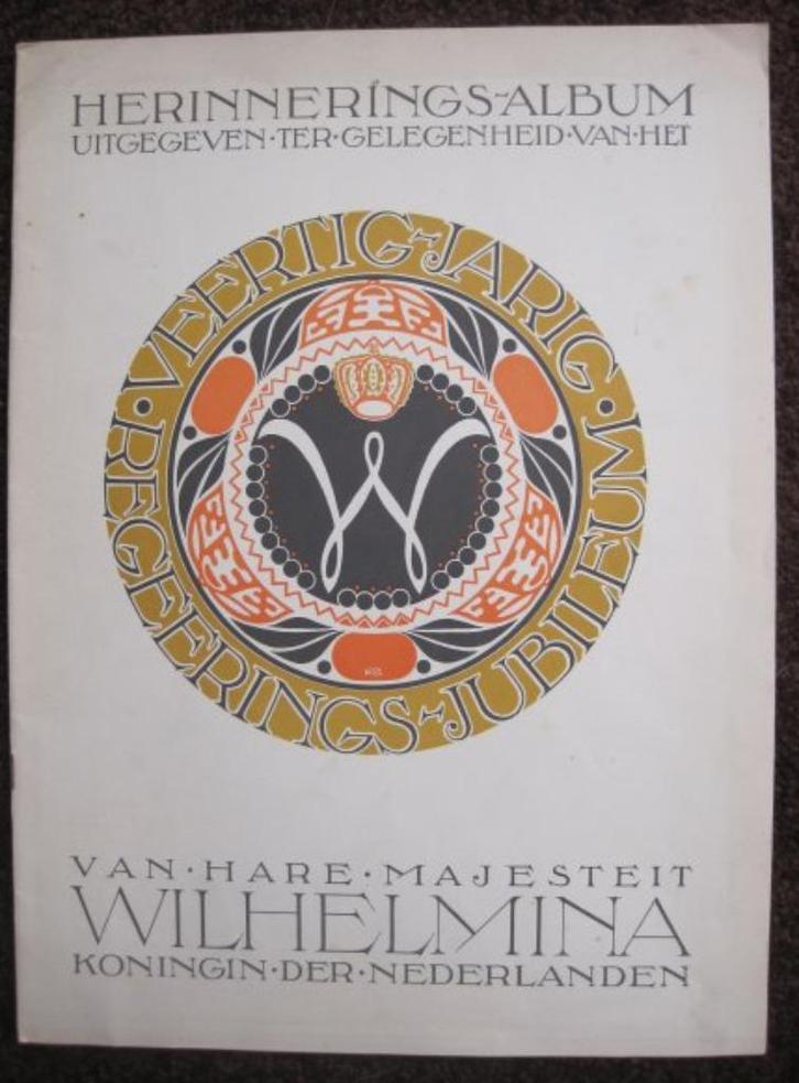 Aardewerk Beker koningin Wilhelmina, Antiek en Kunst, Antiek | Goud en Zilver, Ophalen of Verzenden