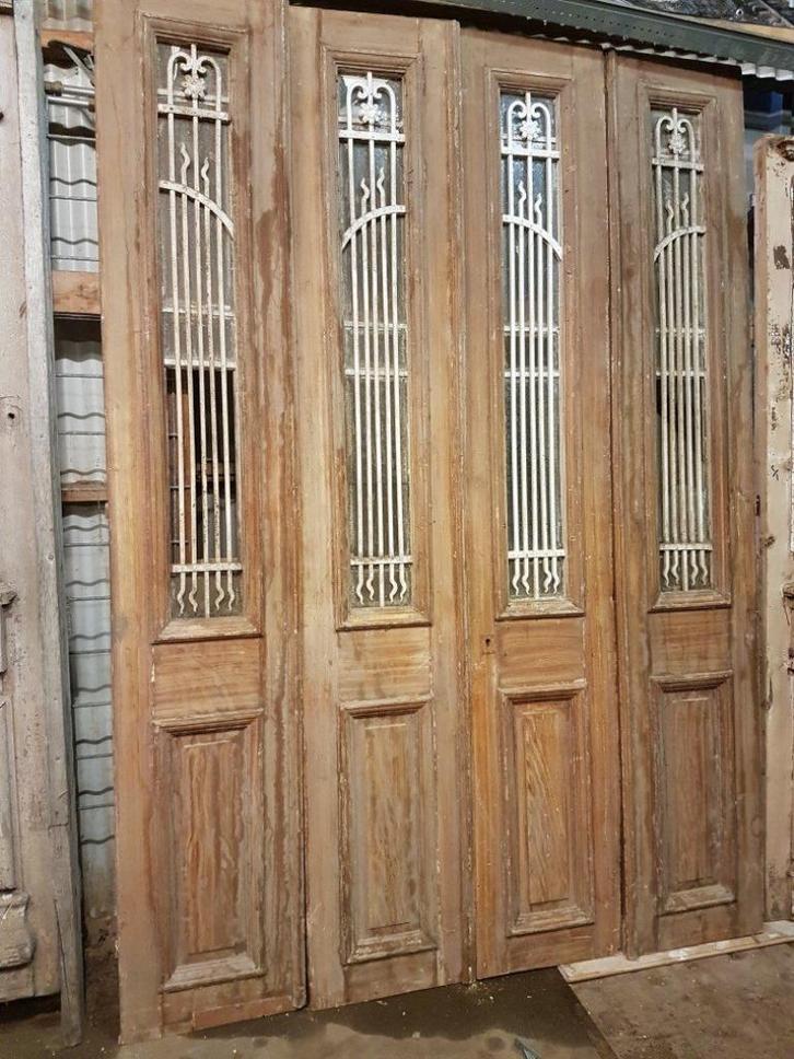 ANTIEKE 4 SLAG DEUR 194 X 272 CM, Antiek en Kunst, Curiosa en Brocante, Ophalen of Verzenden