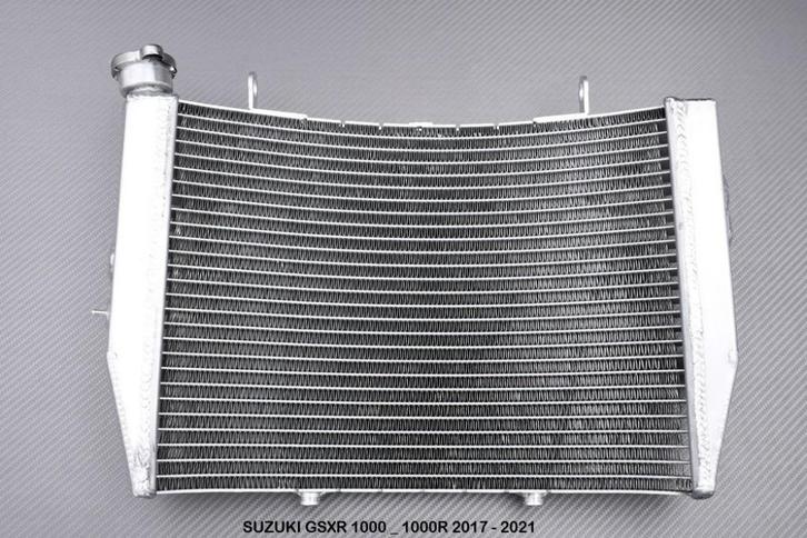 Radiateur Koeler AVDB SUZUKI GSXR 1000 / R 2017 - 2021 1000R, Motoren, Accessoires | Overige, Nieuw, Ophalen of Verzenden