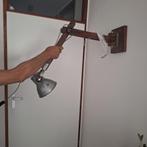 ROESTIEK LAMP, Ophalen, Zo goed als nieuw, Metaal, Industrial