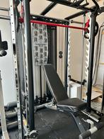 Inspire Maximum SCS Smith Cage, Sport en Fitness, Fitnessmaterialen, Ophalen of Verzenden, Zo goed als nieuw, Fitnessbank