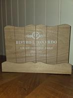 Bistro Leonardo Houten Decoratie, Ophalen of Verzenden, Nieuw