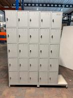 Quipo metalen locker kast – 25 vakken – ca. 125x185x45 cm, Ophalen, Gebruikt, Lockerwand