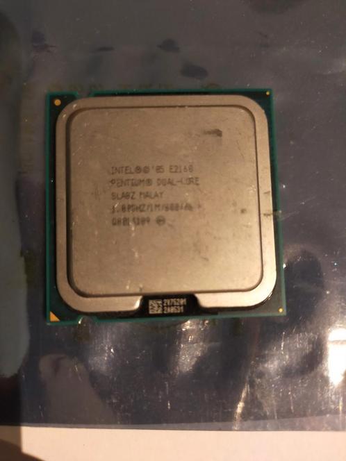 Intel Pentium Dual-Core E2160 (1.80 GHz) – LGA775, Dual-Core, Computers en Software, Processors, Gebruikt, 2-core, Minder dan 2 Ghz