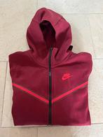 NIKE HOODIE NSW TECH FLEECE - BORDEAUX XS, Kleding | Heren, Sportkleding, Nike, Ophalen of Verzenden, Gedragen, Rood