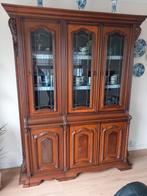 Antieke Notenhouten Vitrinekast, Ophalen