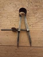 Vintage Gereedschap Passer England Buiten sector kompas, Antiek en Kunst, Ophalen of Verzenden