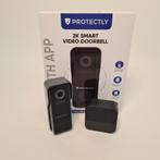 Protectly Slimme Draadloze Video Deurbel | 2K Ultra HD | Gee, Overige merken, Nieuw, Geheugenkaart, Ophalen of Verzenden