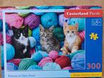 Puzzel 300 stukjes Kittens, Ophalen of Verzenden, Meer dan 50 stukjes, Zo goed als nieuw, 6 jaar of ouder