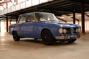 Alfa Romeo Giulia 1.3 Super Lusso 1975 Azzuro Blue . 1600 cc beschikbaar voor biedingen