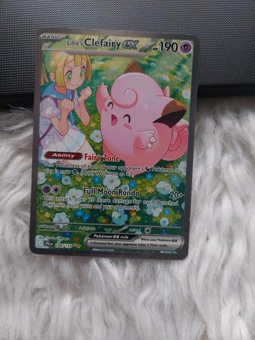 Lillie's Clefairy EX - Nieuwstaat beschikbaar voor biedingen