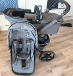 Joolz day 5 met gloednieuwe wieg kleur stone grey, Zo goed als nieuw, Kinderwagen, Overige merken, Verstelbare duwstang