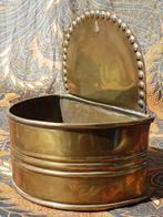 Mooi oud vintage koperen bakje hanger uit Engeland 18,5 cm., Ophalen of Verzenden, Koper