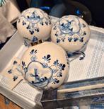 Delfts blauw kerstballen groot, Diversen, Kerst, Ophalen of Verzenden