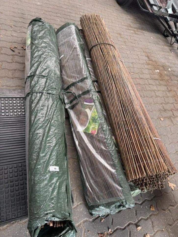 Wilgenmatten 200x500 cm (HxB), Tuin en Terras, Schuttingen, Nieuw, Hout, 1 tot 2 meter, 3 tot 6 meter, Ophalen