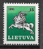 Litouwen 1991 Def serie ridder te paard postfris, Postzegels en Munten, Verzenden, Overige landen, Postfris