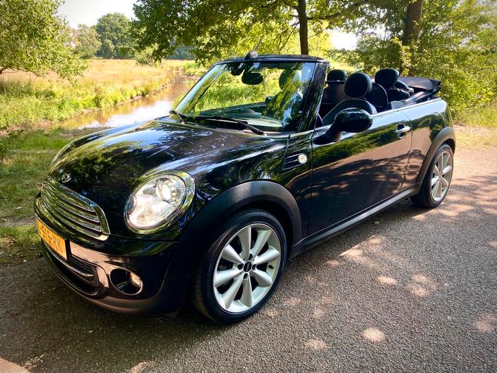 Mini 1.6 Cooper Cabrio leder, navigatie, el. dak, xenon, Auto's, Mini, Bedrijf, Cabrio, Benzine, C, Cabriolet, Handgeschakeld
