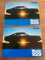 Mazda 929 sedan coupe stationswagon, Boeken, Auto's | Folders en Tijdschriften, Gelezen, Mazda, Ophalen of Verzenden