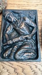 Vol Bronze mijnwerker handwerk, Ophalen of Verzenden