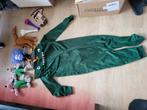 GRATIS kinder onesie en speelgoed, Kleding | Dames, Jumpsuits, Ophalen, Zo goed als nieuw, Maat 36 (S), Groen