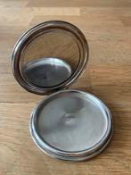 Zilveren oude poederdoos, Antiek en Kunst, Ophalen of Verzenden