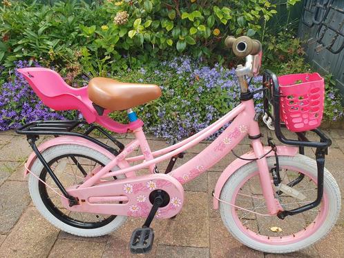Mooie Popal Lola meisjesfiets 16 inch, Fietsen en Brommers, Fietsen | Dames | Omafietsen, Gebruikt, Ophalen