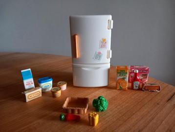 Sylvanian families koelkast/inhoud beschikbaar voor biedingen