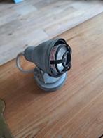 Industriële plafondlamp, Huis en Inrichting, Lampen | Plafondlampen, Ophalen, Zo goed als nieuw, Metaal, Industrieel