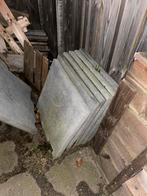 Antraciet tegels & stapelblokken - 60x60 & 60x15, Tuin en Terras, Ophalen, Gebruikt, Overige materialen