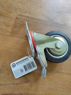 Zwenkwielen 75mm met rem 8 stuks, Ophalen of Verzenden, Nieuw