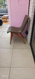 Os Culemborg stoel - jaren 50 - vintage - leder, Huis en Inrichting, Fauteuils, Ophalen, Gebruikt