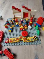 Jaren 90 Duplo Huis met Inboedel & Voertuigen, Kinderen en Baby's, Speelgoed | Duplo en Lego, Ophalen of Verzenden, Gebruikt, Complete set